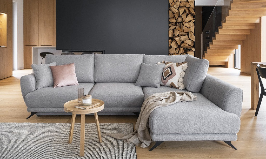 Poze Coltar living extensibil Larde – L280 x l178 x h93 cm
