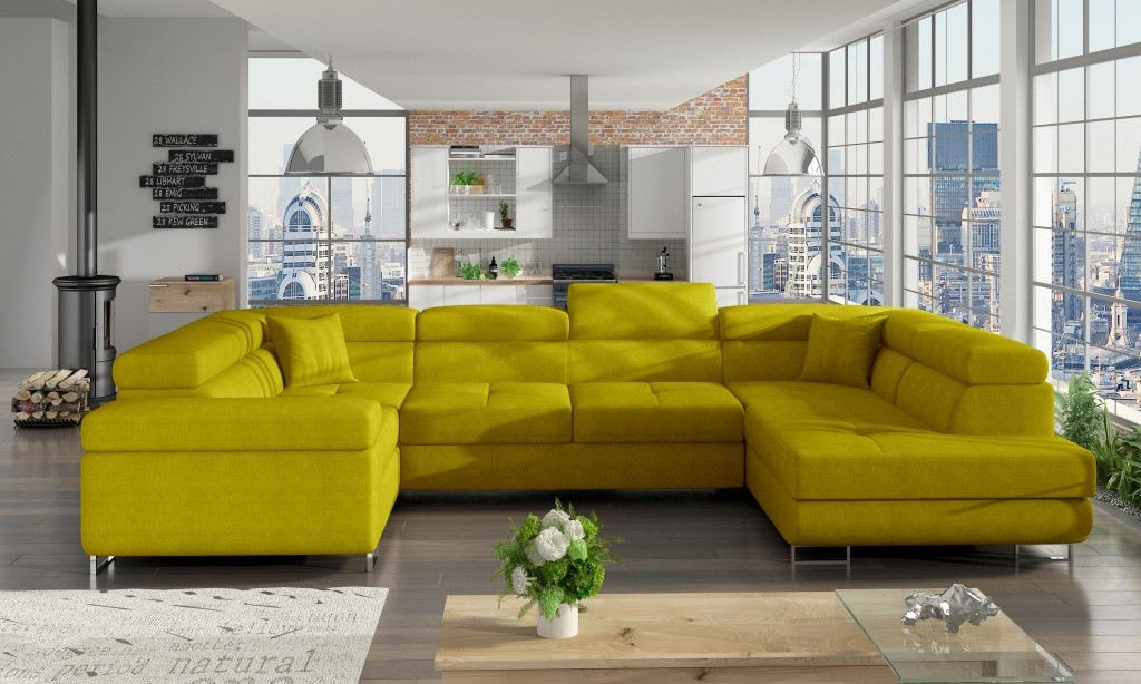 Poze Coltar living extensibil Letto – L340 x l202 x h90 cm