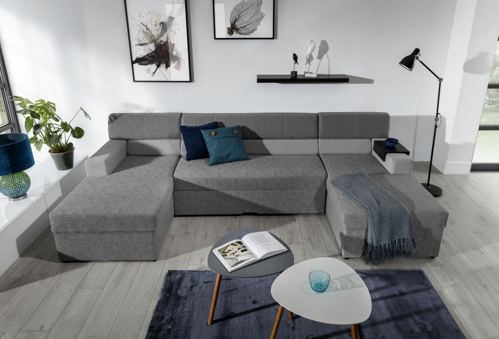 Poze Coltar living extensibil Markos – L310 x l159 x h90 cm