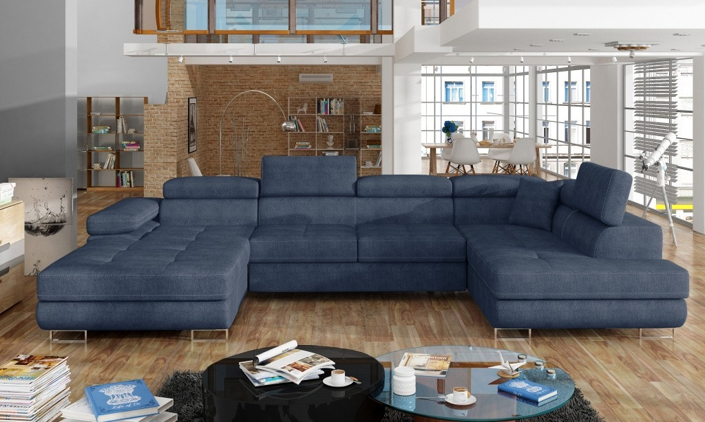 Poze Coltar living extensibil Rodrigo – L345 x l202 x h90 cm