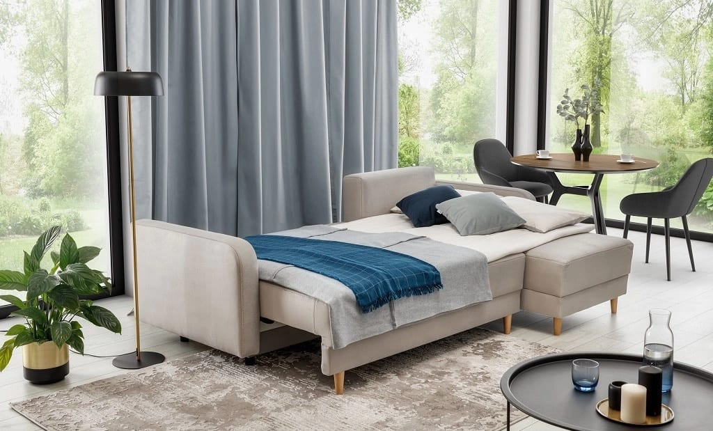 Poze Coltar living extensibil Roxi – L240 x l165 x h90