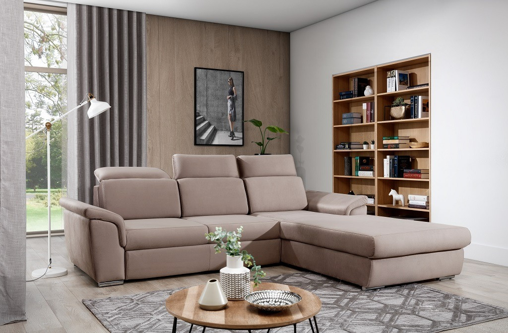 Poze Coltar living extensibil Trevisco – L272 x l216 x h100 cm
