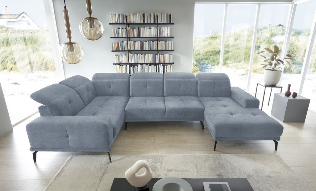 Poze Coltar living fix Neviro – L350 x l201 x h77 cm