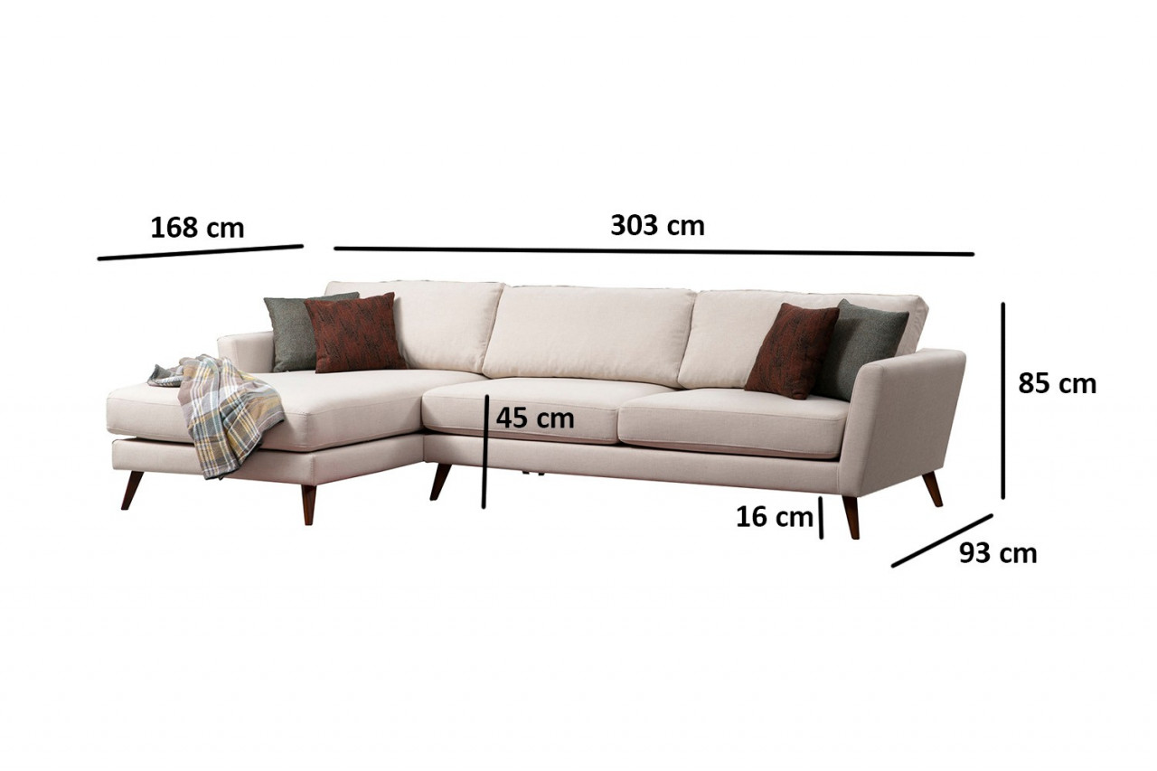 Poze Coltar Mayorka pe stanga (Chl - 3R ) bej