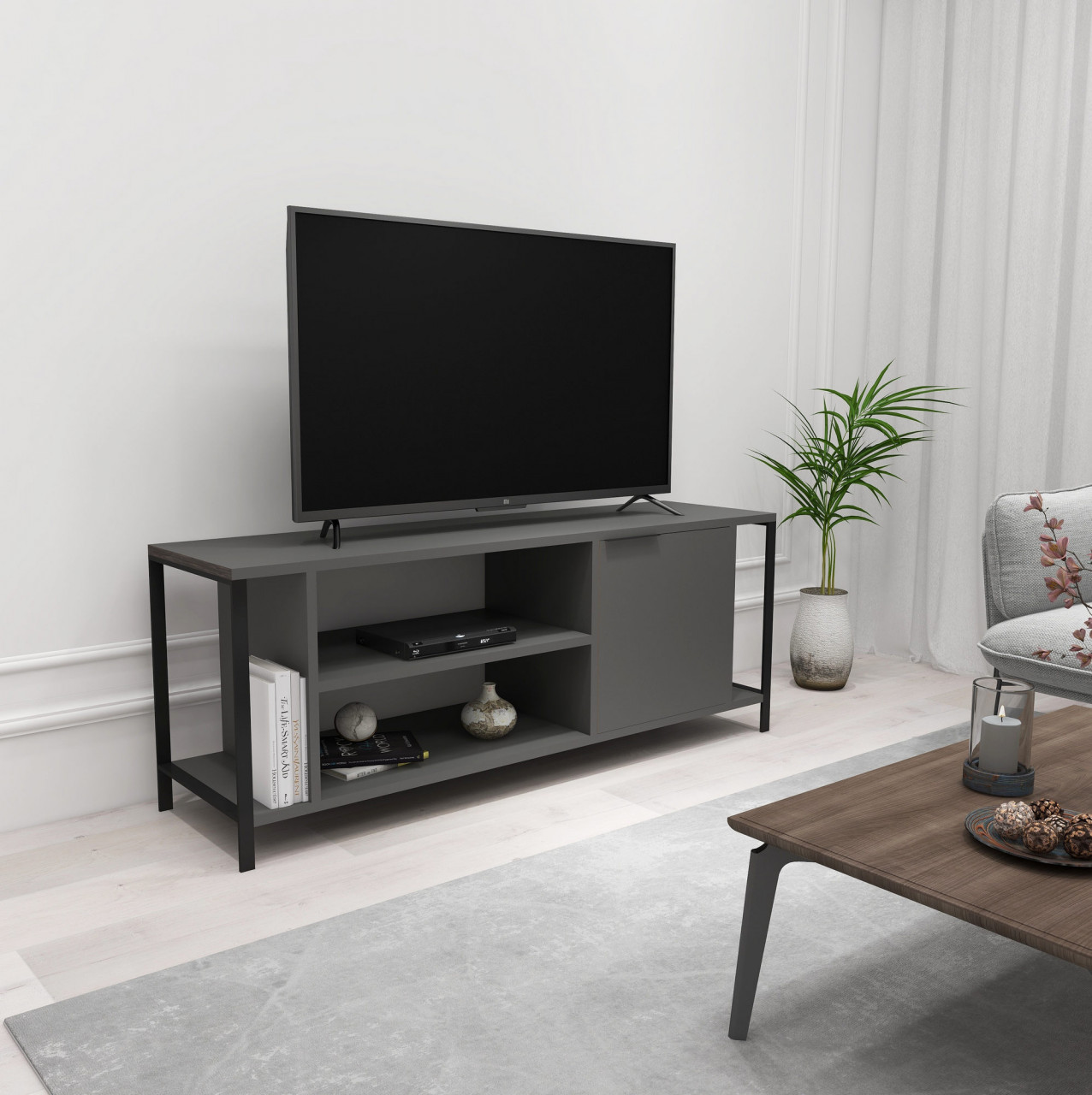 Poze Comoda TV Bond antracit