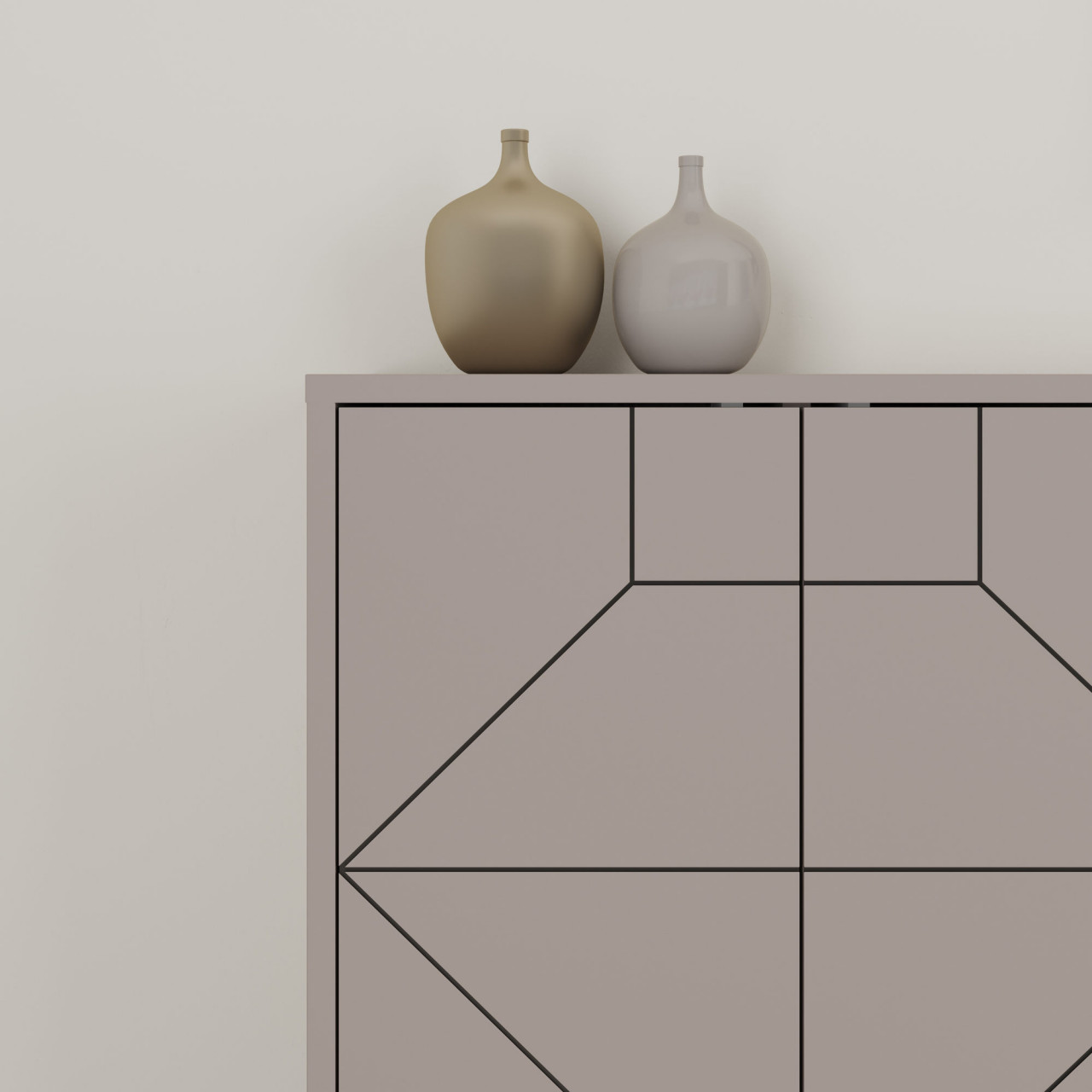 Poze Consola Dune Light Mocha L184 cm - H77,4 cm