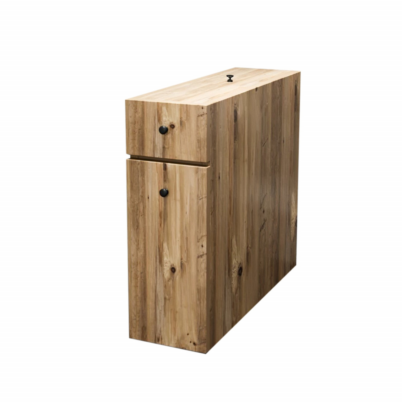 Poze Dulap MDF de baie Calencia stejar L19 cm - H55 cm