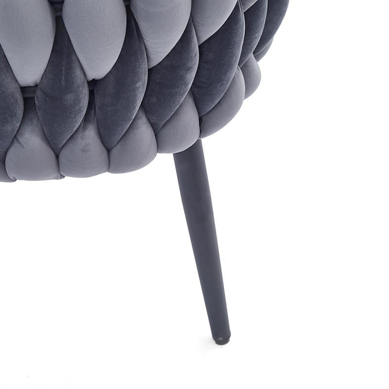 Poze Fotoliu Avatar 2 velvet gri – H77 cm