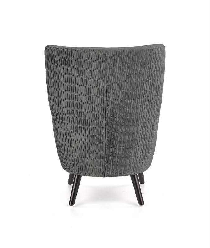 Poze Fotoliu Ravel velvet gri – H100 cm