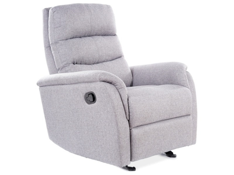 Fotoliu recliner tapitat jowisz gri - h102