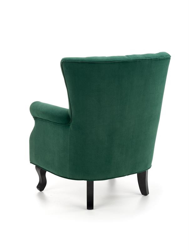 Poze Fotoliu Titan velvet verde – H87 cm