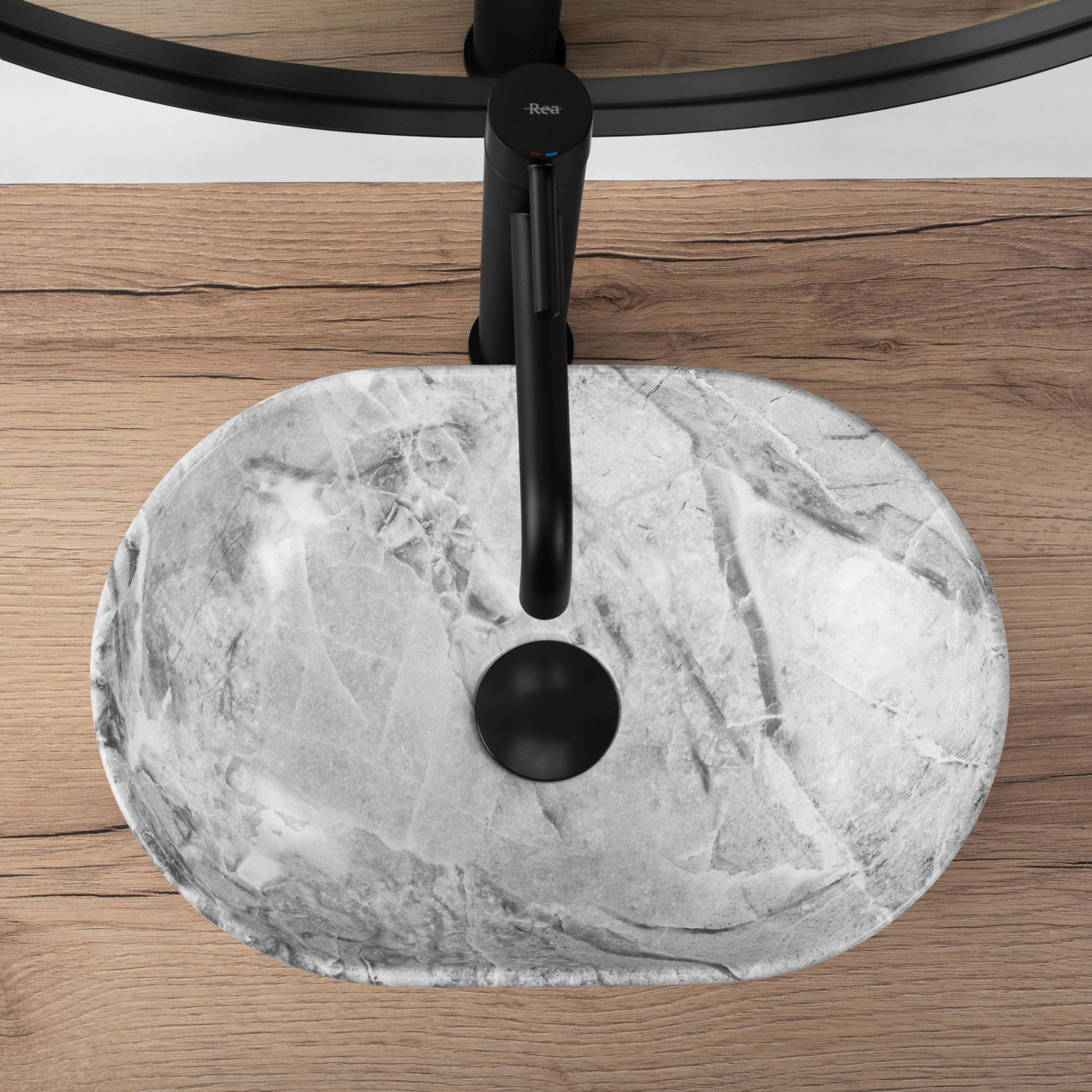Poze Lavoar Amelia mini stone mat