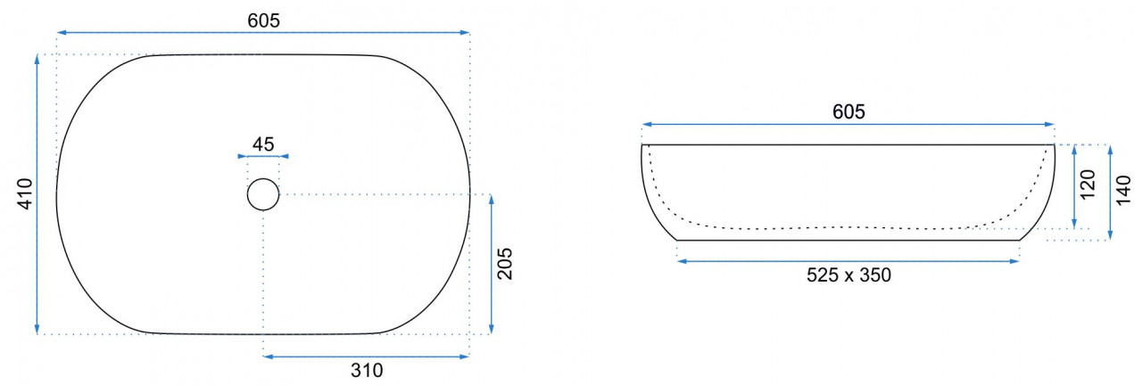 Poze Lavoar Cleo negru mat
