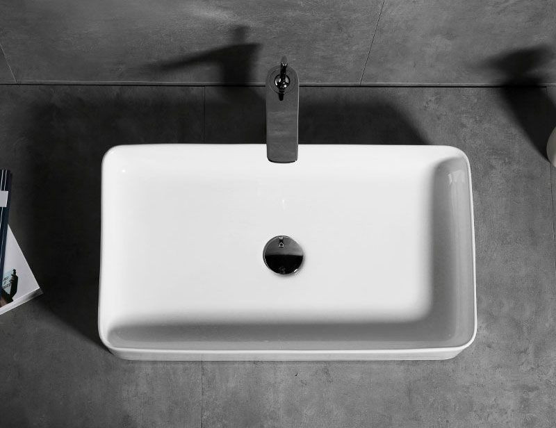 Poze Lavoar Denis ceramica sanitara alb – 61,5 cm