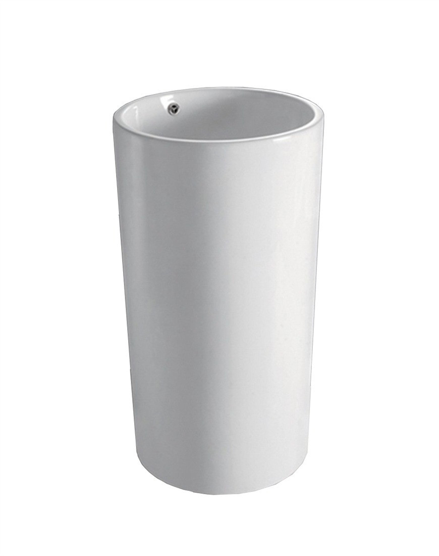 Poze Lavoar Estera freestanding alb ceramica – H81,5 cm