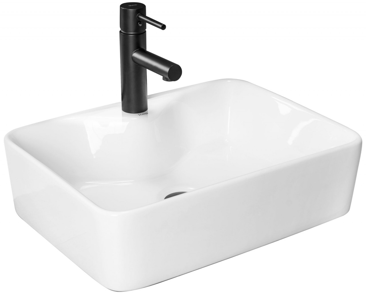 Poze Lavoar Kelly alb ceramica sanitara - 49 cm
