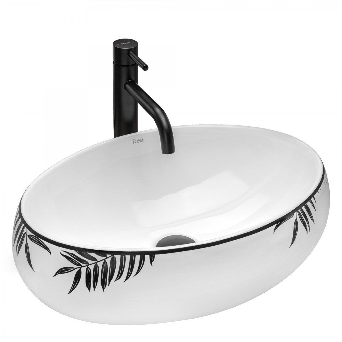 Poze Lavoar Shila alb ceramica sanitara - 41 cm