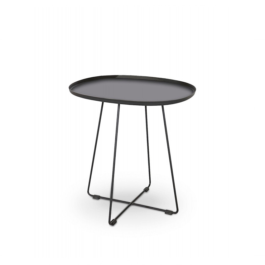 Poze Masa de cafea metalica Tina negru - L 50 x l 42 x h 51 cm