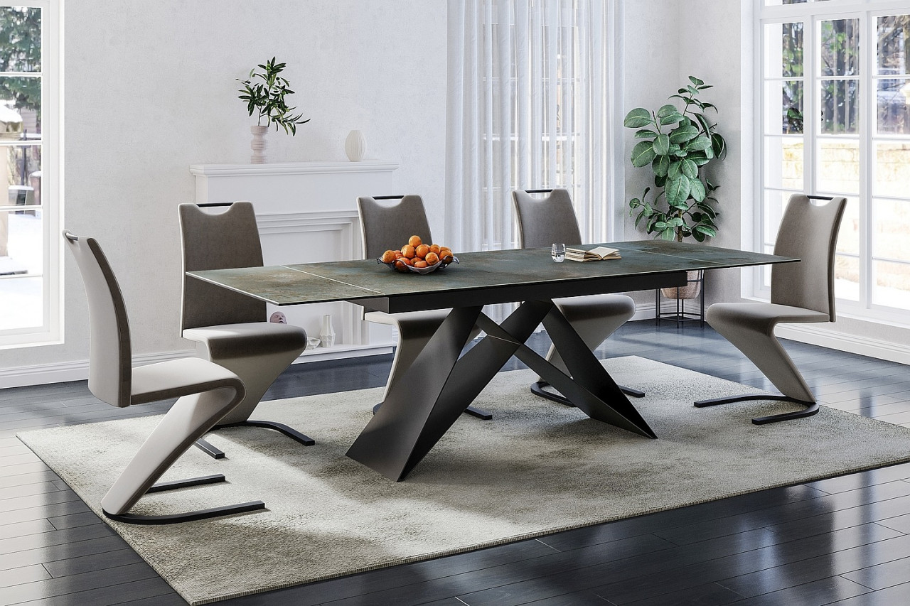 Poze Masa extensibila Westin Ceramic Ossido Turcoaz - L160-240 cm