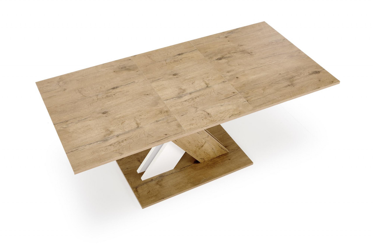 Poze Masa extensibila Xarelto L130-175 cm stejar lancelot/alb