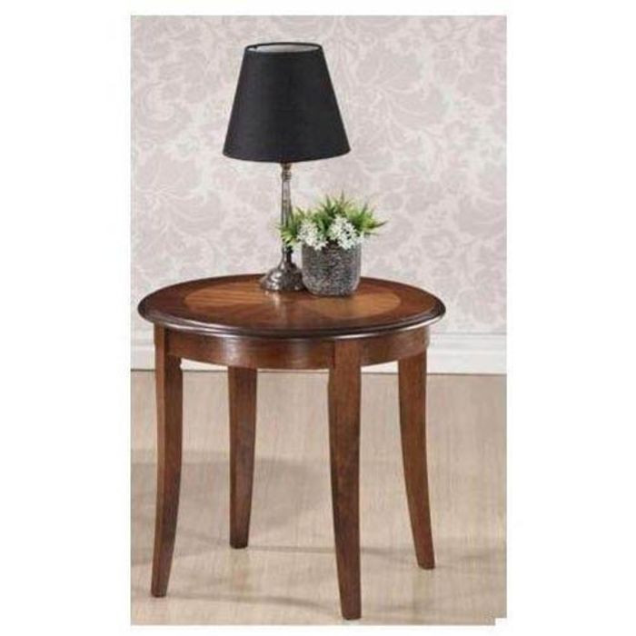 Poze Masuta cafea California D nuc inchis - h 55 x d 60 cm
