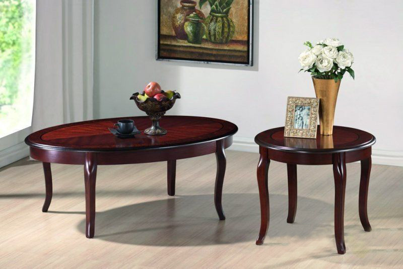 Poze Masuta de cafea Royal D nuc inchis - h 50 x d 60 cm