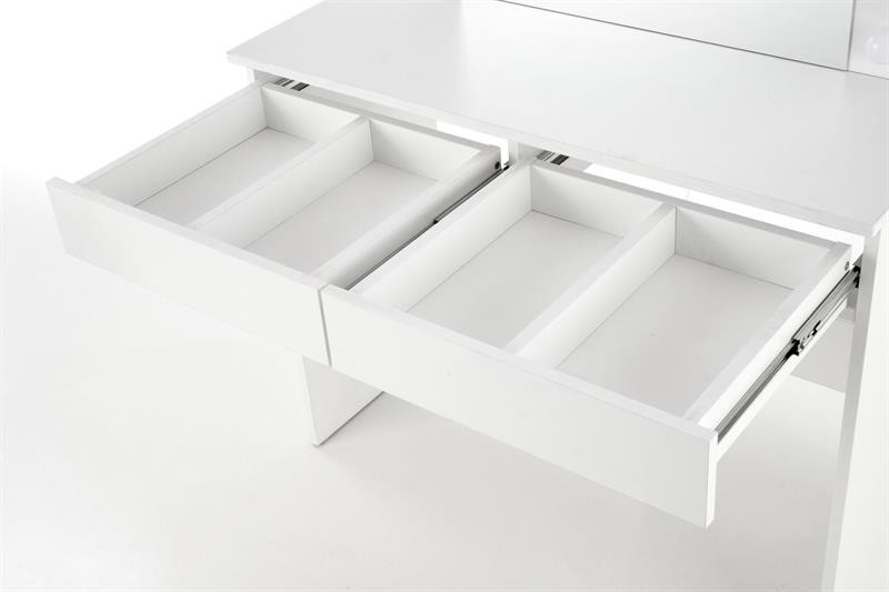 Poze Masuta de toaleta Hollywood alb - H140 cm