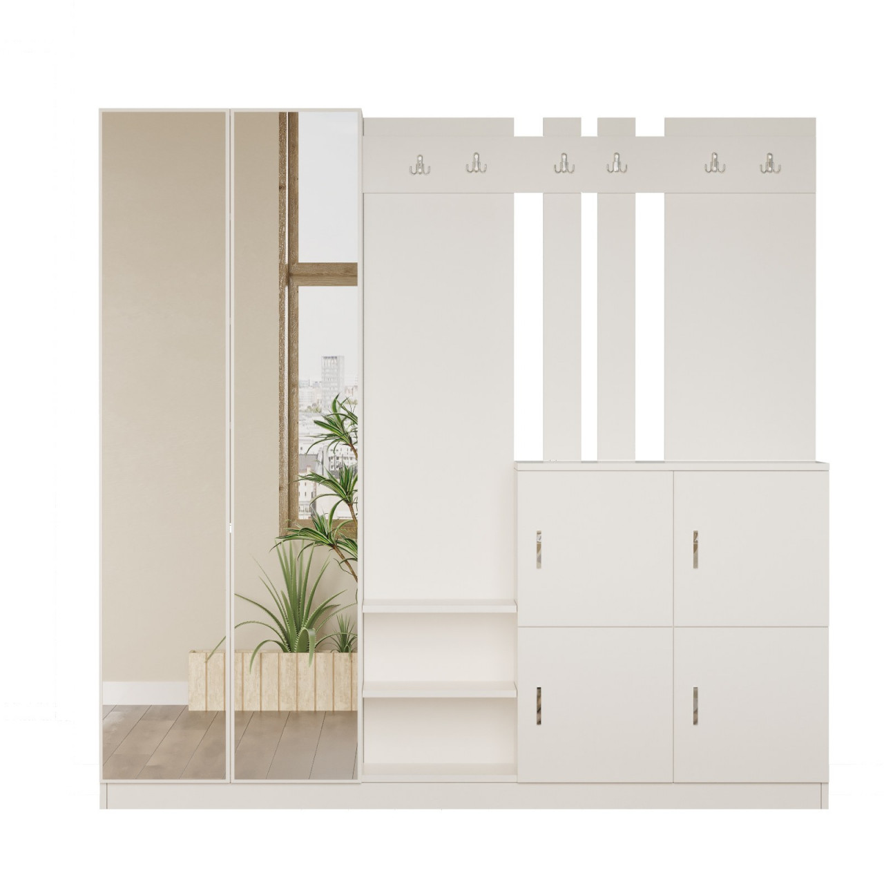 Poze Mobilier de hol DD9-W alb