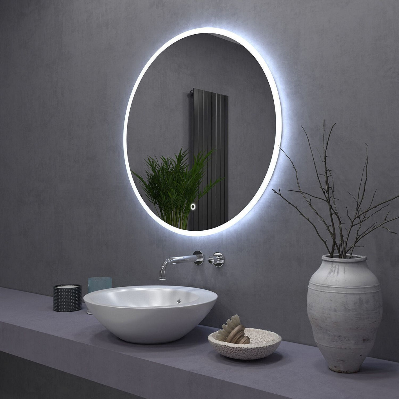 Poze Oglinda LED 50cm FFJ50