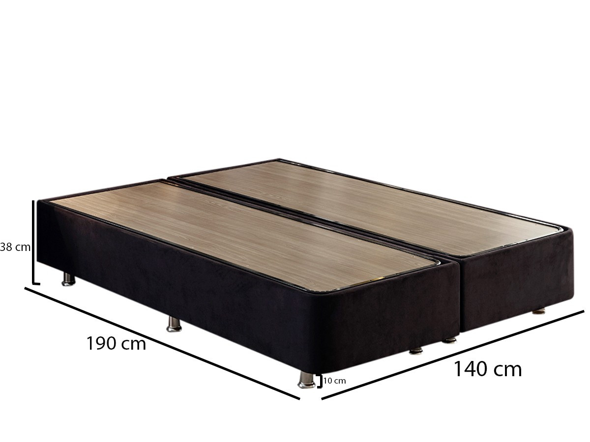 Poze Pat Ela negru 140x190 cm