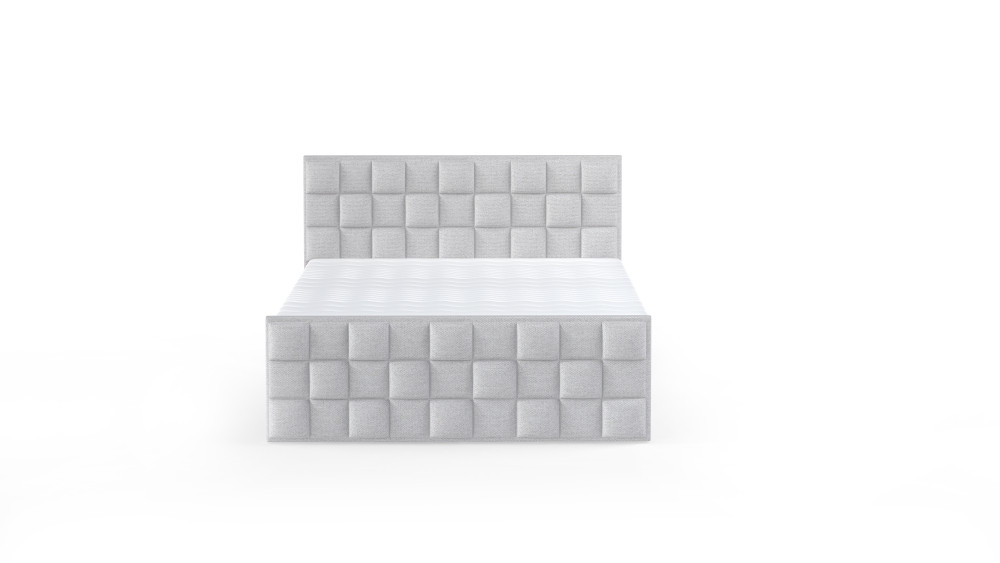 Poze Pat tapitat boxspring Flop 160x200 cm