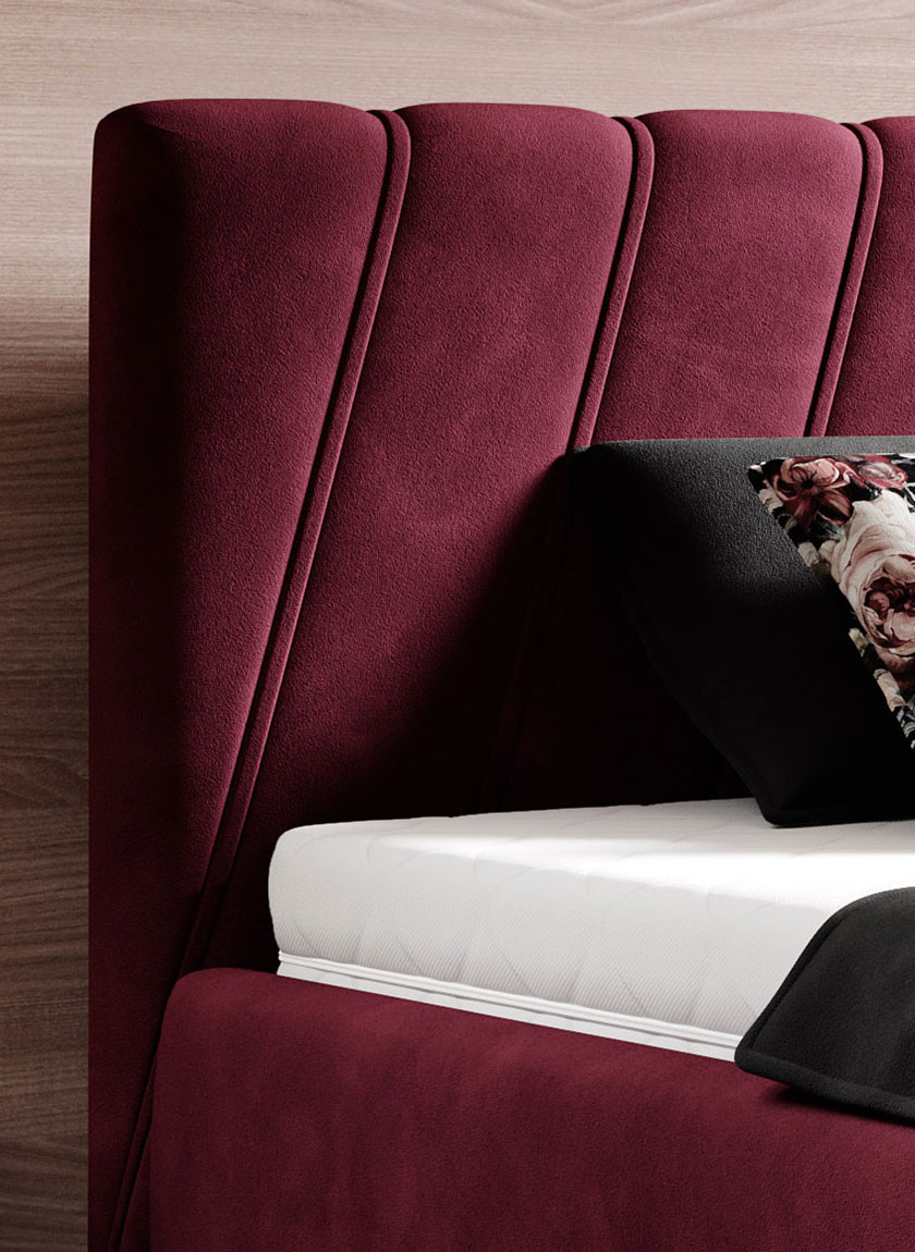 Poze Pat tapitat Calypso 160x200 cm