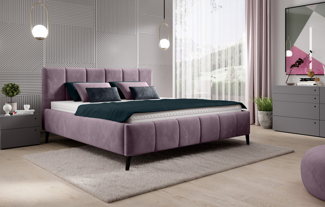 Poze Pat tapitat Riva 160x200 cm