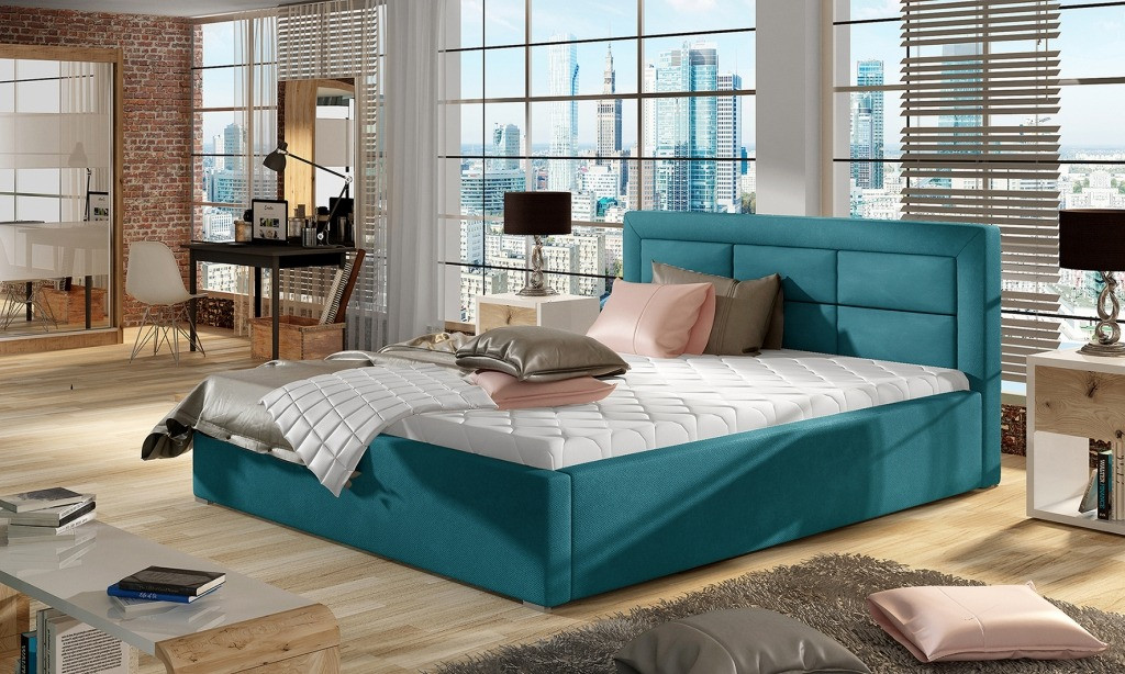Poze Pat tapitat Rosano – 180/200, L223 x l180 x h93 cm
