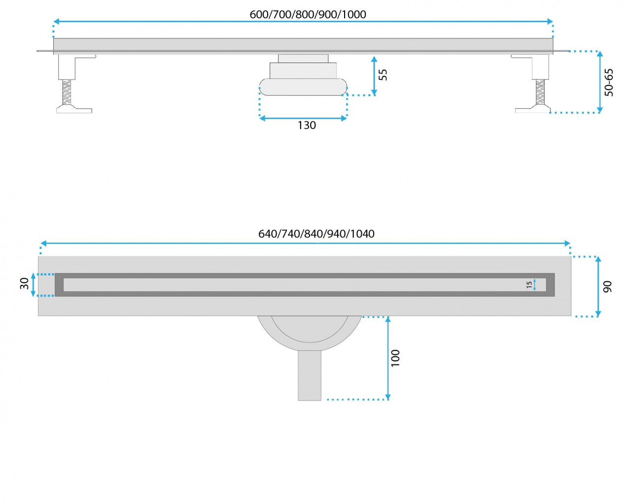 Poze Rigola dus Neox Slim pro negru 100