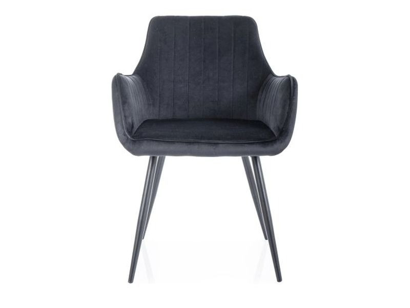 Poze Scaun Apple velvet negru Blu19