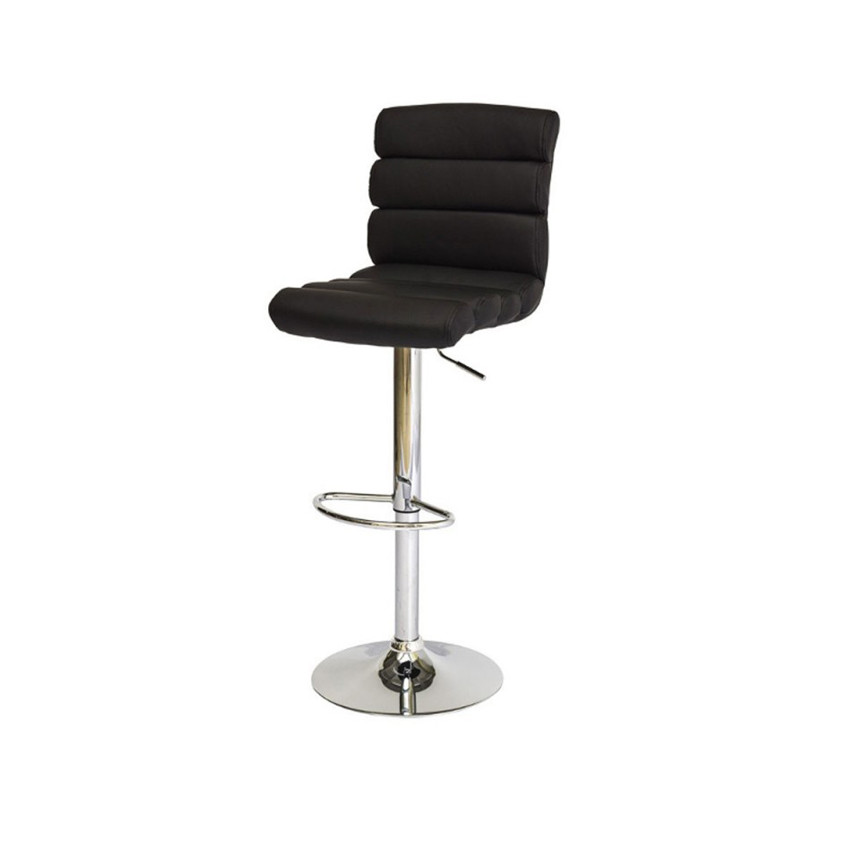 Poze Scaun bar tapitat C-617 negru - H 99 cm