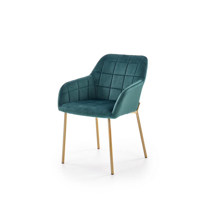Poze Scaun catifea K306 verde - H 80 cm