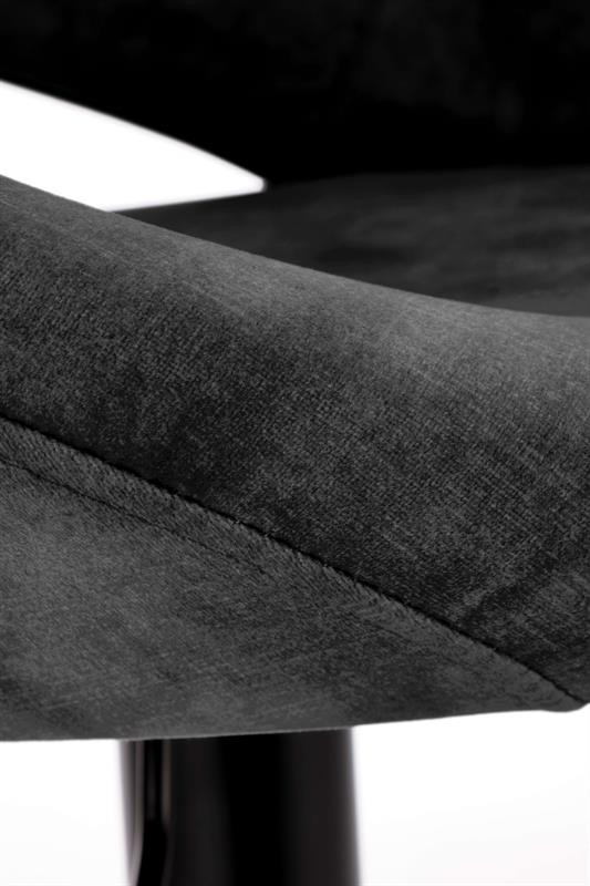 Poze Scaun de bar H-102 velvet negru