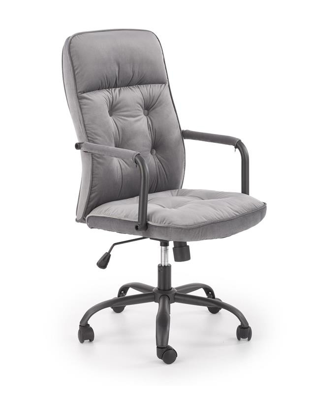 Poze Scaun de birou tapitat Colin catifea – L54 x A57 x 110h cm
