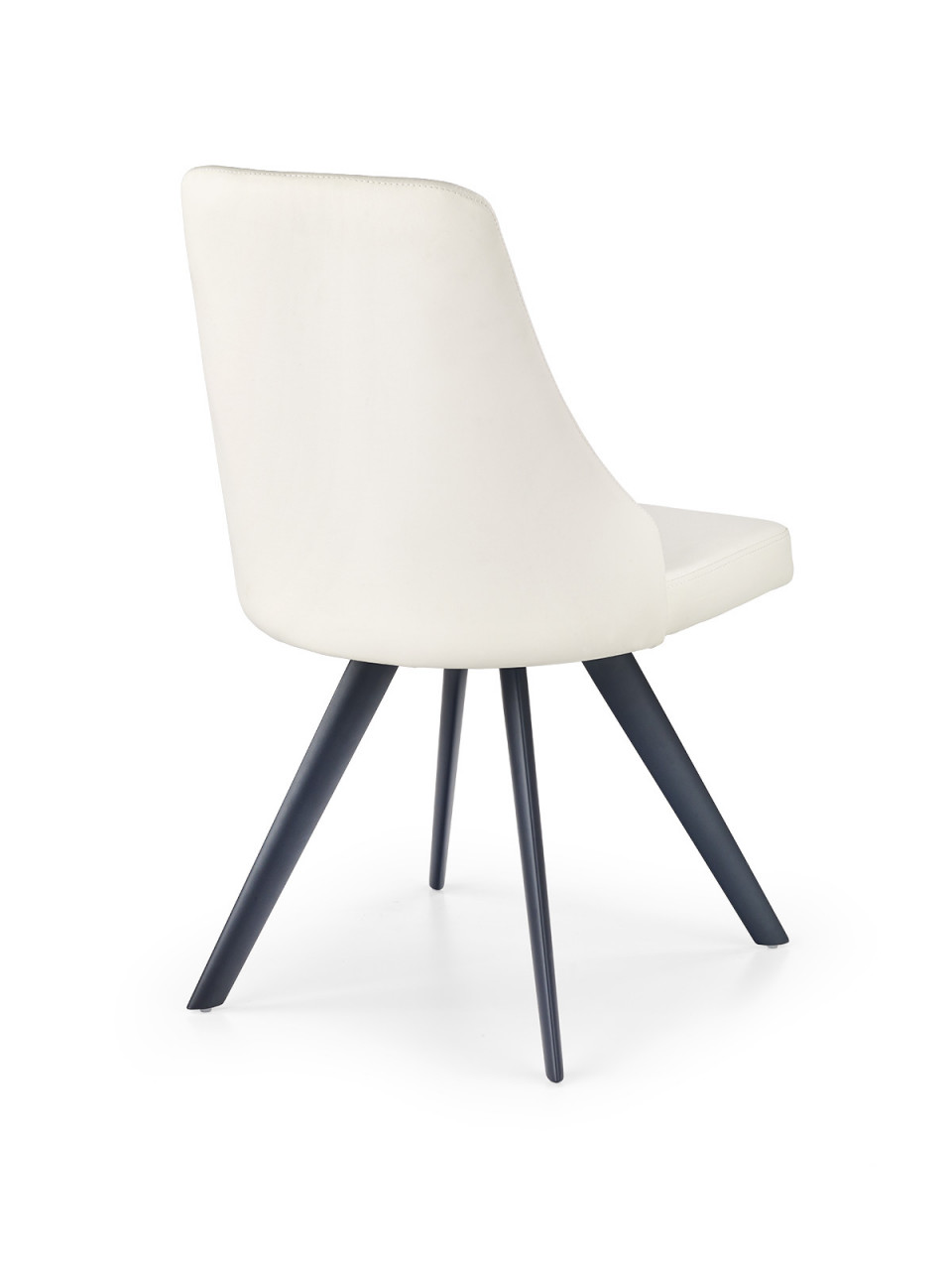 Poze Scaun K206 piele ecologica alb
