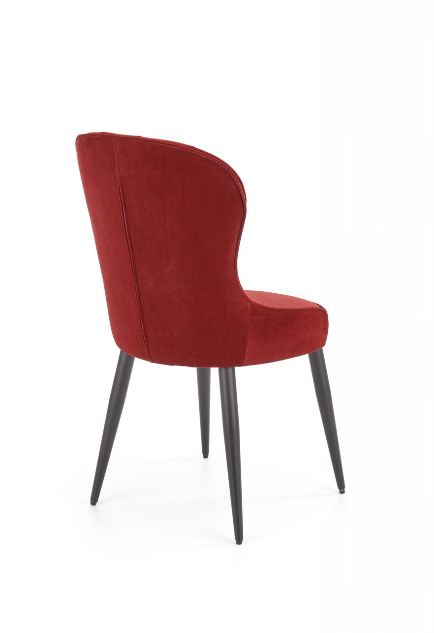 Poze Scaun K366 velvet rosu inchis