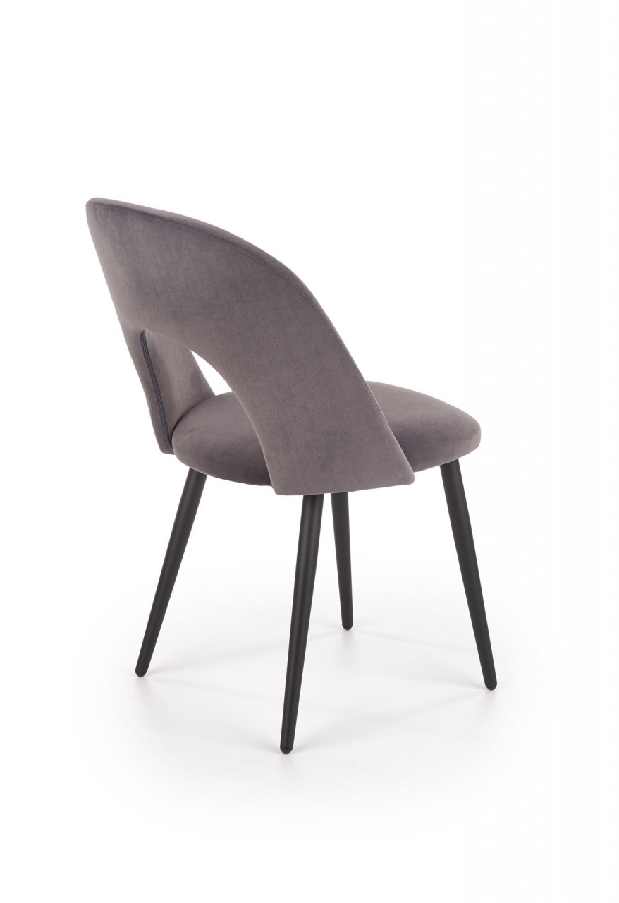 Poze Scaun K384 velvet gri