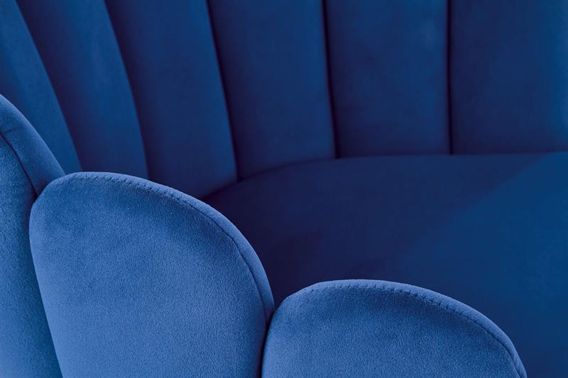 Poze Scaun K410 velvet bleumarin – H85
