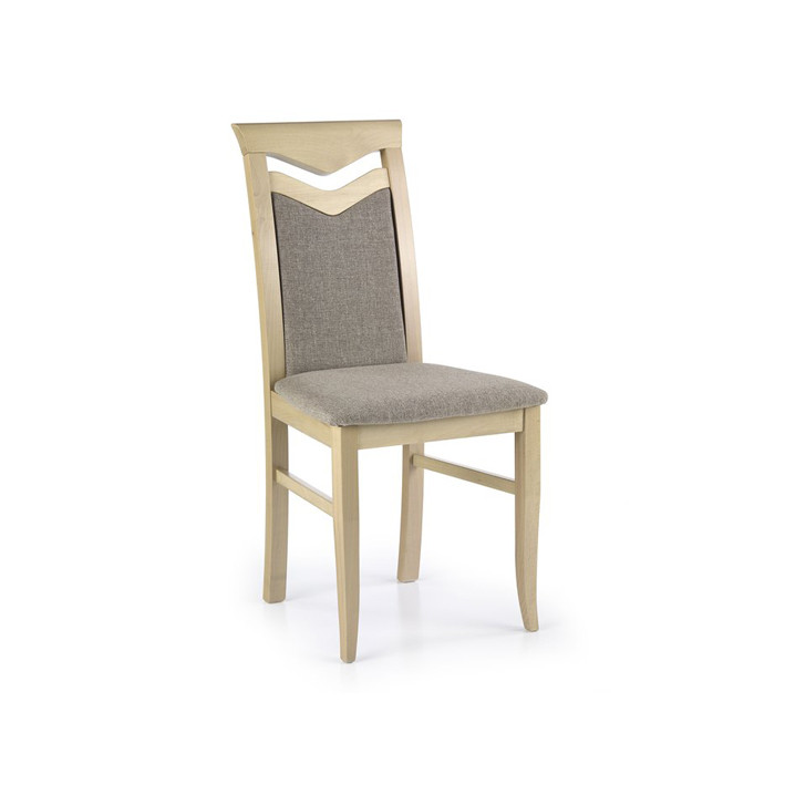Scaun lemn tapitat citrone stejar sonoma/inari23