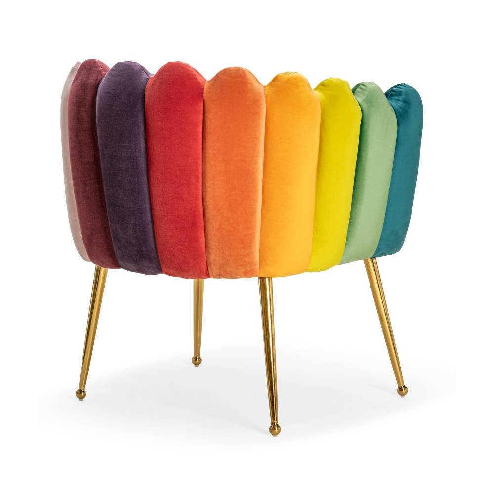 Poze Scaun Lili multicolor – H81 cm