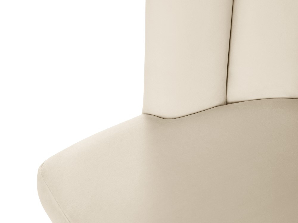 Poze Scaun tapitat cu catifea Evora - H82 cm