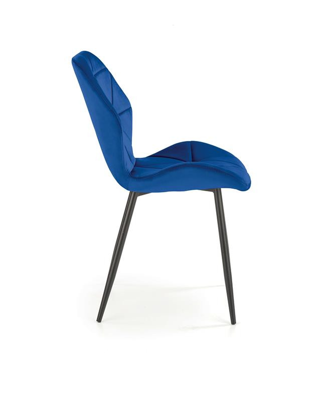Poze Scaun tapitat K453 velvet bleumarin
