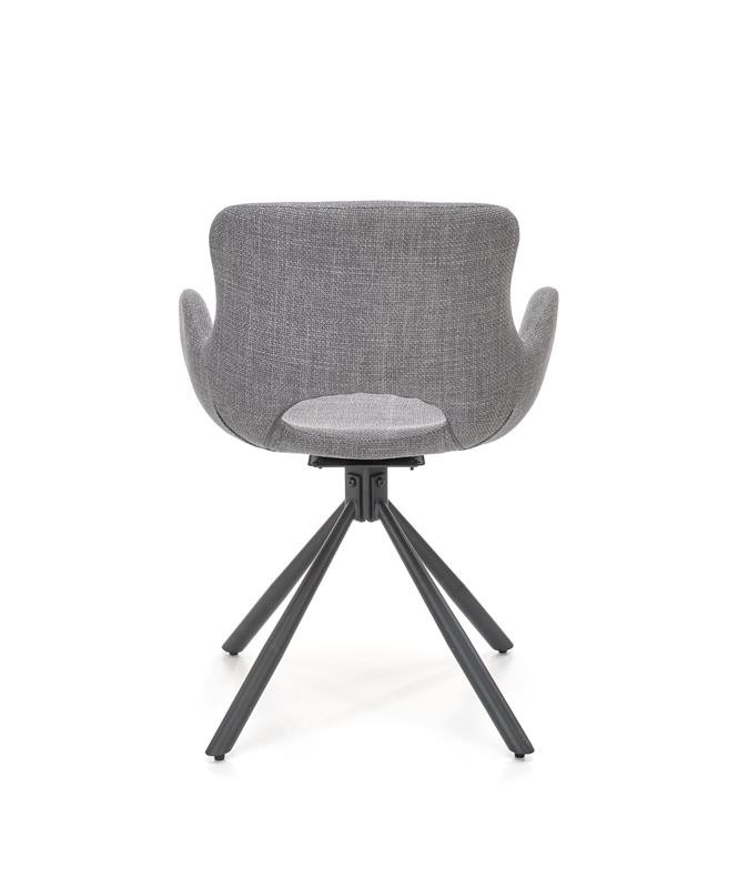 Poze Scaun tapitat K475 Gri - Negru