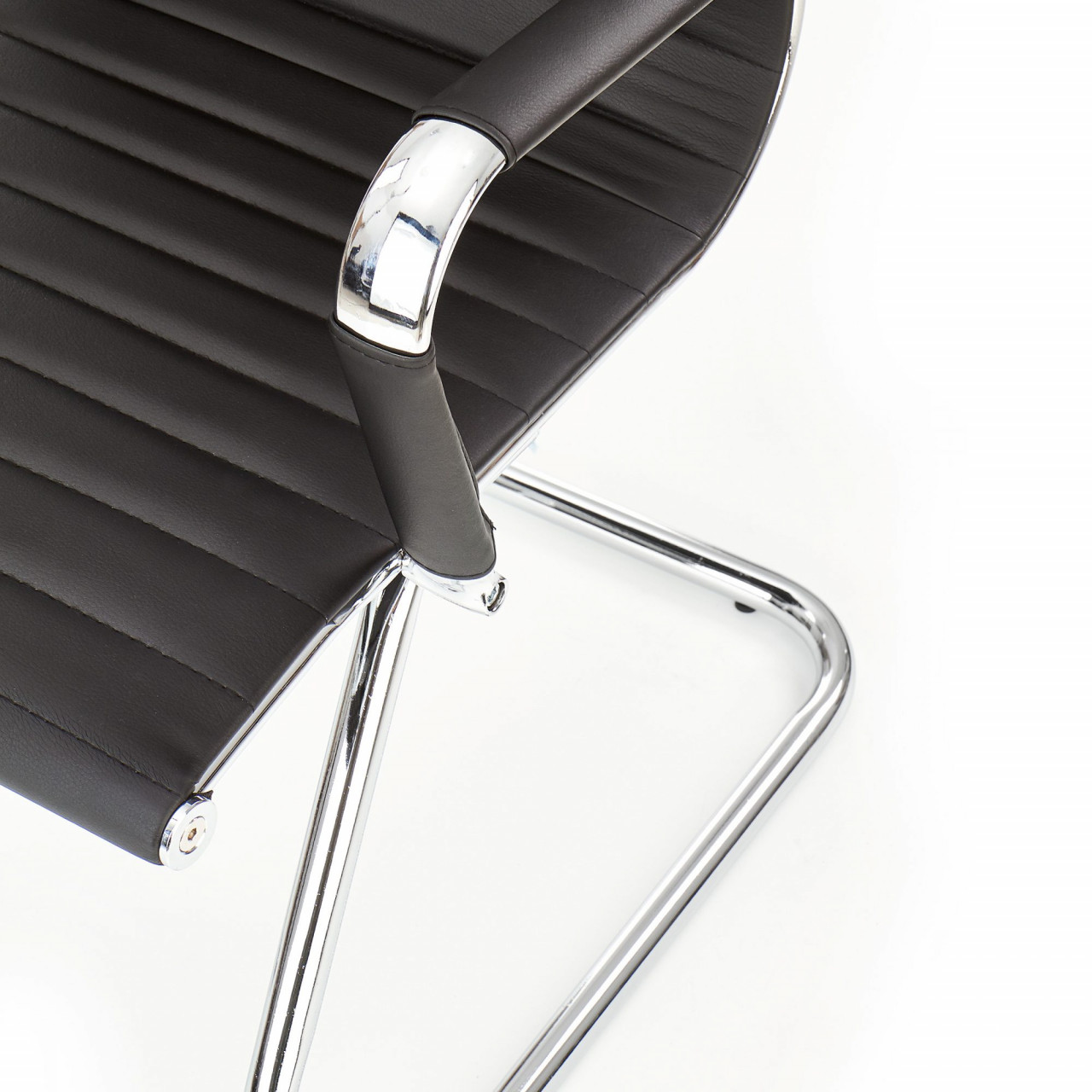 Poze Scaun tapitat Prestige Skid negru
